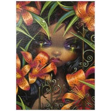 puzzleplate The Language of Flowers 5 - Jasmine Becket-Griffith 1000 Jigsaw Puzzle