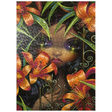 puzzleplate The Language of Flowers 5 - Jasmine Becket-Griffith 500 Jigsaw Puzzle
