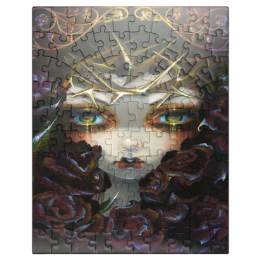 puzzleplate The Language of Flowers 6 - Jasmine Becket-Griffith 100 Jigsaw Puzzle