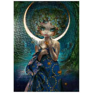 puzzleplate The Moon - Jasmine Becket-Griffith 500 Jigsaw Puzzle