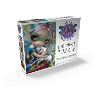 Twilight Delight Fairy with Unicorn - Jasmine Becket-Griffith 100 Jigsaw Puzzle box view2