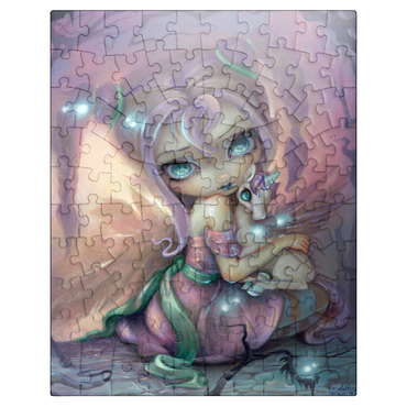 puzzleplate Unicorn Sunset Fairy - Jasmine Becket-Griffith 100 Jigsaw Puzzle