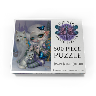 Winter Fairy with Wolves - Jasmine Becket-Griffith 500 Jigsaw Puzzle box view3