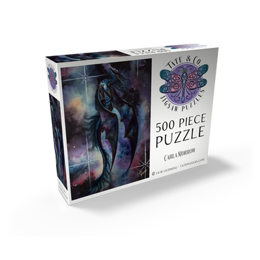 Carried by Darkness Dragon - Carla Morrow 500 Jigsaw Puzzle box view2