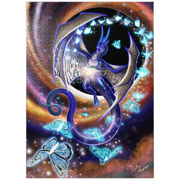 puzzleplate Chaos of Creation Dragon - Carla Morrow 1000 Jigsaw Puzzle
