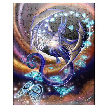 puzzleplate Chaos of Creation Dragon - Carla Morrow 100 Jigsaw Puzzle