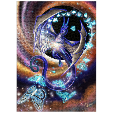 puzzleplate Chaos of Creation Dragon - Carla Morrow 500 Jigsaw Puzzle