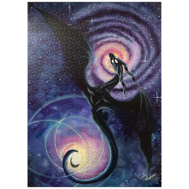 puzzleplate Mistress of Infinity Dragon - Carla Morrow 1000 Jigsaw Puzzle