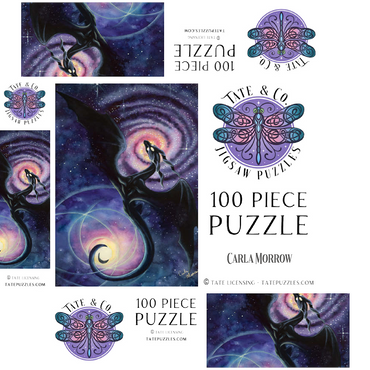 Mistress of Infinity Dragon - Carla Morrow 100 Jigsaw Puzzle box 3D Modell