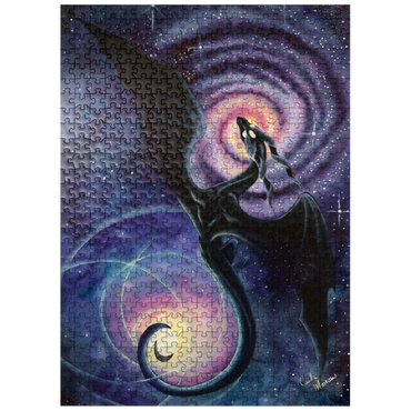 puzzleplate Mistress of Infinity Dragon - Carla Morrow 500 Jigsaw Puzzle
