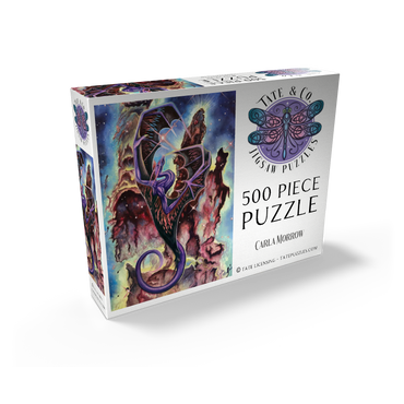 Pillars of Creation Space Dragon - Carla Morrow 500 Jigsaw Puzzle box view2