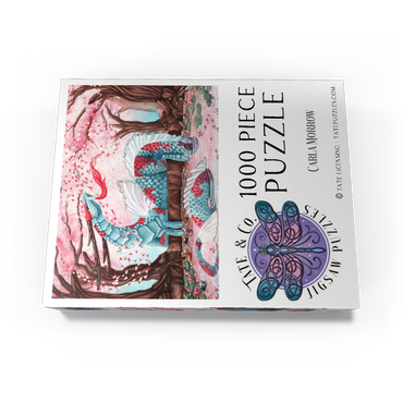 Cherry Blossom Dragon - Carla Morrow 1000 Jigsaw Puzzle box view3