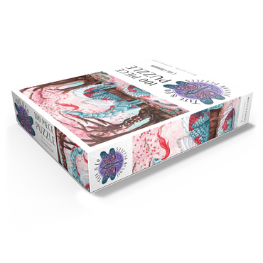 Cherry Blossom Dragon - Carla Morrow 100 Jigsaw Puzzle box view1