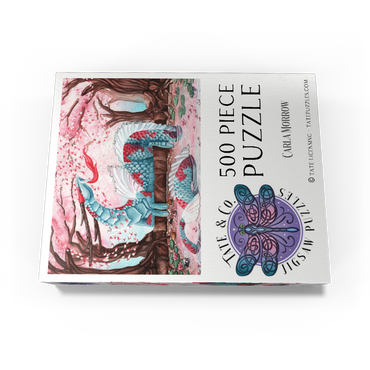 Cherry Blossom Dragon - Carla Morrow 500 Jigsaw Puzzle box view3