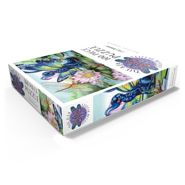 Jewels Upon the Water Dragon - Carla Morrow 100 Jigsaw Puzzle box view1