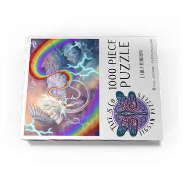 Light Weaver Rainbow Dragon - Carla Morrow 1000 Jigsaw Puzzle box view3