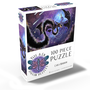 Night Weaver Dragon - Carla Morrow 100 Jigsaw Puzzle box view2