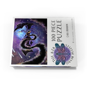Night Weaver Dragon - Carla Morrow 100 Jigsaw Puzzle box view3