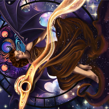 Void's Embrace - Carla Morrow 1000 Jigsaw Puzzle 3D Modell