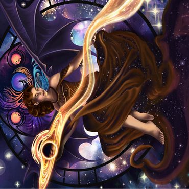 Void's Embrace - Carla Morrow 100 Jigsaw Puzzle 3D Modell