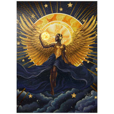 puzzleplate Solar Flame Angel - Carla Morrow 1000 Jigsaw Puzzle