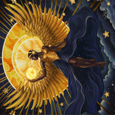 Solar Flame Angel - Carla Morrow 100 Jigsaw Puzzle 3D Modell