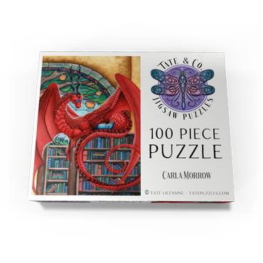 Watcher of Knowledge Dragon - Carla Morrow 100 Jigsaw Puzzle box view3