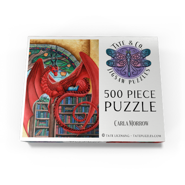 Watcher of Knowledge Dragon - Carla Morrow 500 Jigsaw Puzzle box view3