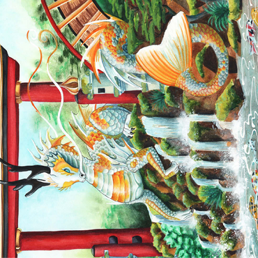 The Empress Dragon - Carla Morrow 100 Jigsaw Puzzle 3D Modell