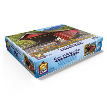 Covered Bridge Pass 500 Jigsaw Puzzle box view1