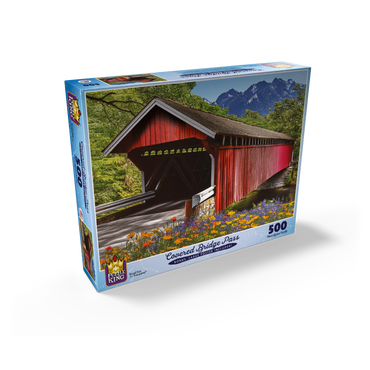 Covered Bridge Pass 500 Jigsaw Puzzle box view2