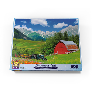 Farmstead Peak 500 Jigsaw Puzzle box view3