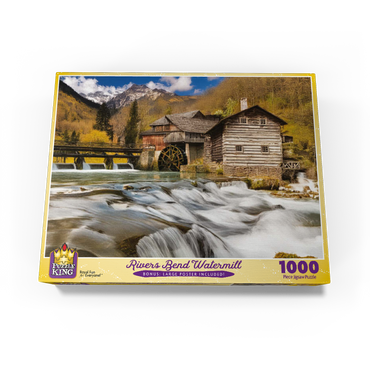 Rivers Bend Watermill 1000 Jigsaw Puzzle box view3