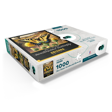 Arizona, Two-Tailed Swallowtail Butterfly: State Insects Series 1000 Jigsaw Puzzle box view1