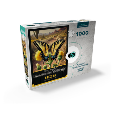 Arizona, Two-Tailed Swallowtail Butterfly: State Insects Series 1000 Jigsaw Puzzle box view2