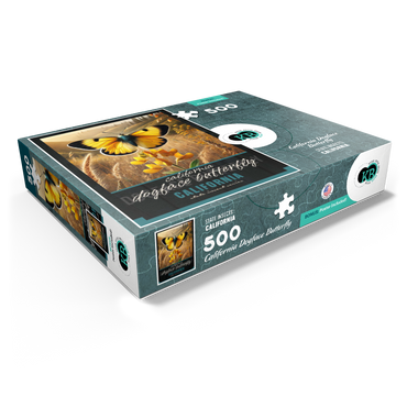 California, Dogface Butterfly: State Insects Series 500 Jigsaw Puzzle box view1