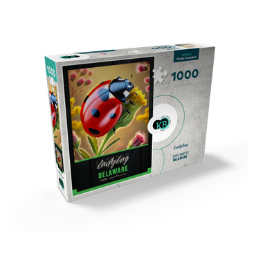 Delaware, Ladybug: State Insects Series 1000 Jigsaw Puzzle box view2