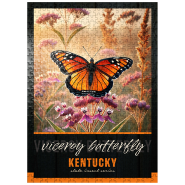 puzzleplate Kentucky Viceroy Butterfly: State Insects Series 500 Jigsaw Puzzle