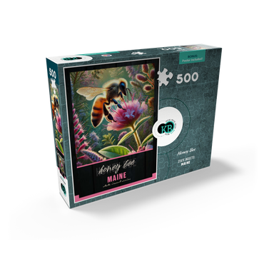 Maine, Honey Bee: State Insects Series 500 Jigsaw Puzzle box view2