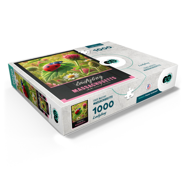 Massachusetts, Ladybug: State Insects Series 1000 Jigsaw Puzzle box view1