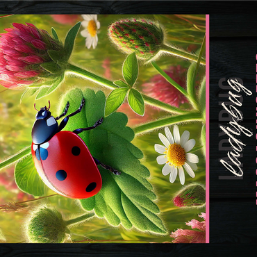 Massachusetts, Ladybug: State Insects Series 1000 Jigsaw Puzzle 3D Modell