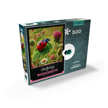Massachusetts, Ladybug: State Insects Series 500 Jigsaw Puzzle box view2
