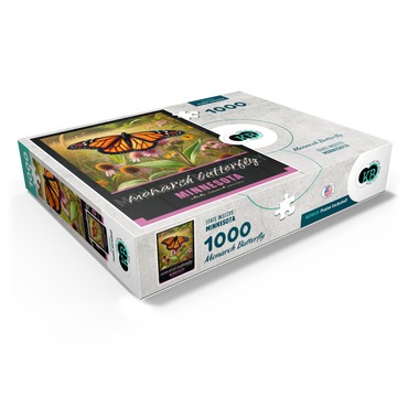 Minnesota, Monarch Butterfly: State Insects Series 1000 Jigsaw Puzzle box view1