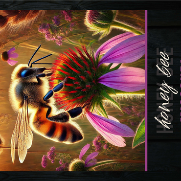 Missouri, Honey Bee: State Insects Series 1000 Jigsaw Puzzle 3D Modell