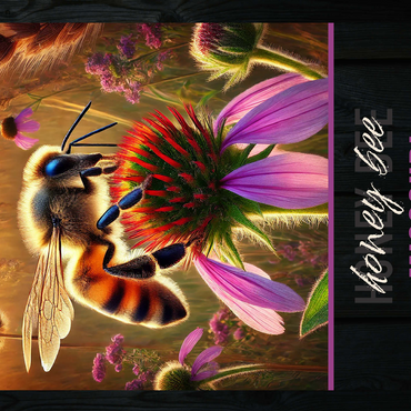 Missouri, Honey Bee: State Insects Series 500 Jigsaw Puzzle 3D Modell