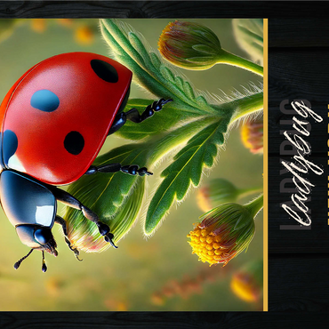 New York, Ladybug: State Insects Series 1000 Jigsaw Puzzle 3D Modell