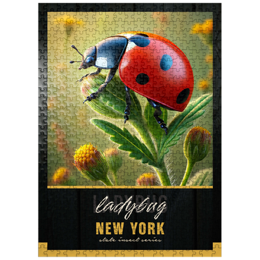 puzzleplate New York, Ladybug: State Insects Series 500 Jigsaw Puzzle
