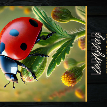 New York, Ladybug: State Insects Series 500 Jigsaw Puzzle 3D Modell