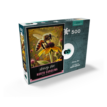 North Carolina, Honey Bee: State Insects Series 500 Jigsaw Puzzle box view2