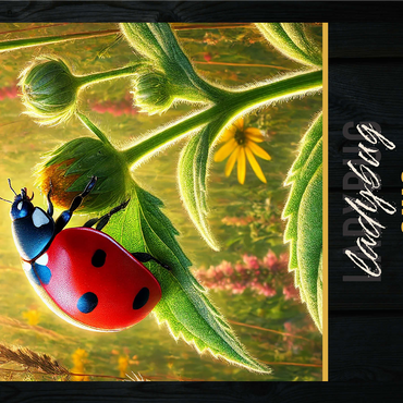 Ohio, Ladybug: State Insects Series 1000 Jigsaw Puzzle 3D Modell